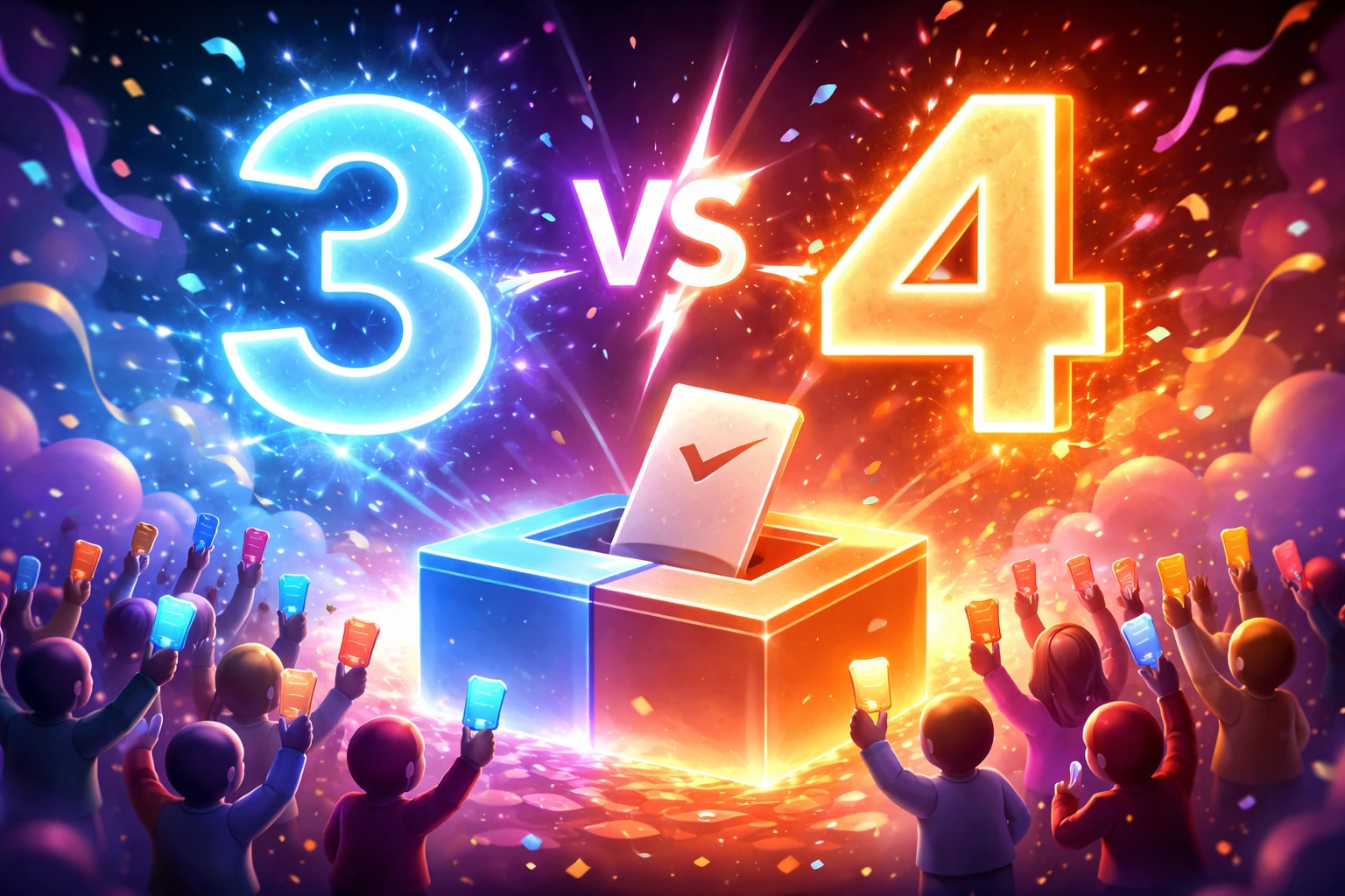 Numbers 3 and 4